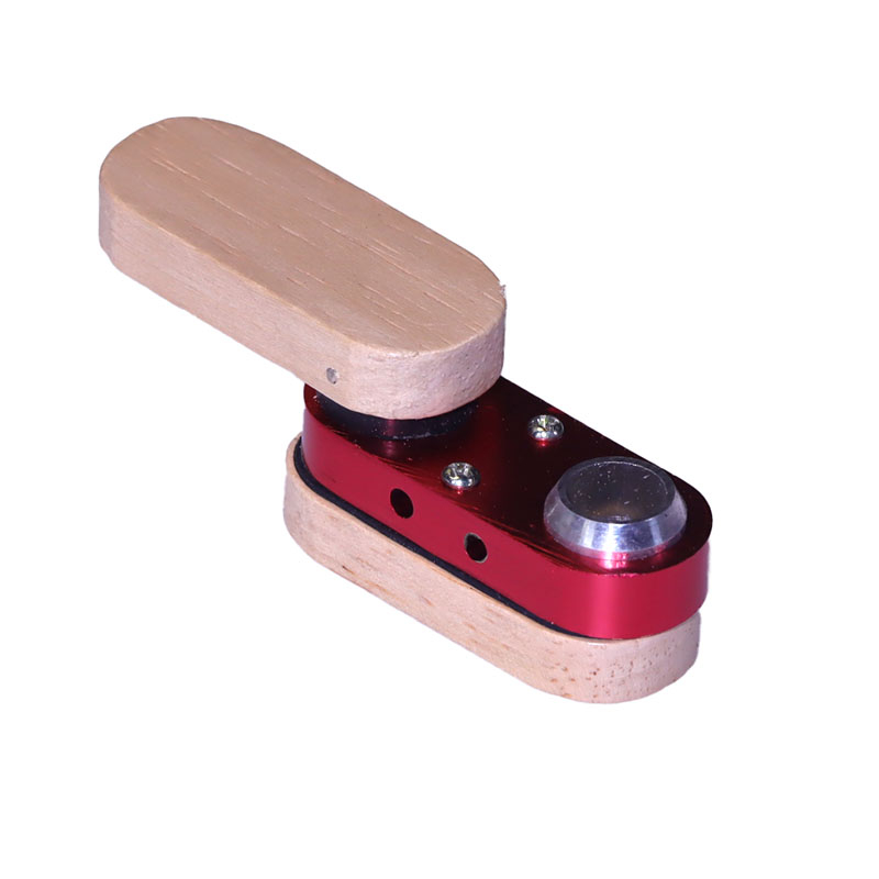 3 Layers Innovation Design Solid Wooden And Aluminum Foldable Tobacco Monkey Pipes With Pipe Screen Pack