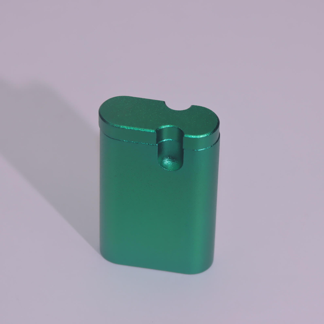 3 Inches Pull Type Universal Screw Top 2" cigarette Shaped Smoking Bat Matte Alumium CNC Dugouts