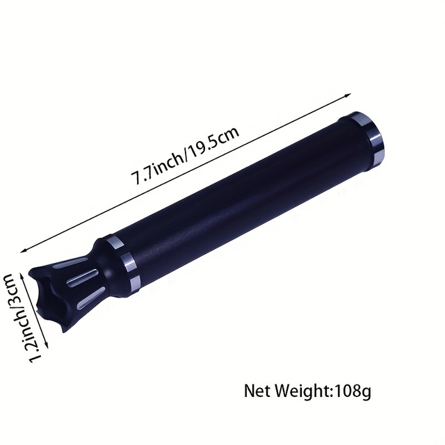 Inside Diameter 1.02 Inches Multi Functional 3 In 1 Cigar Holder Cigar Opener Cigar Humidifier Tube All In One Aluminum CNC Matte Machine