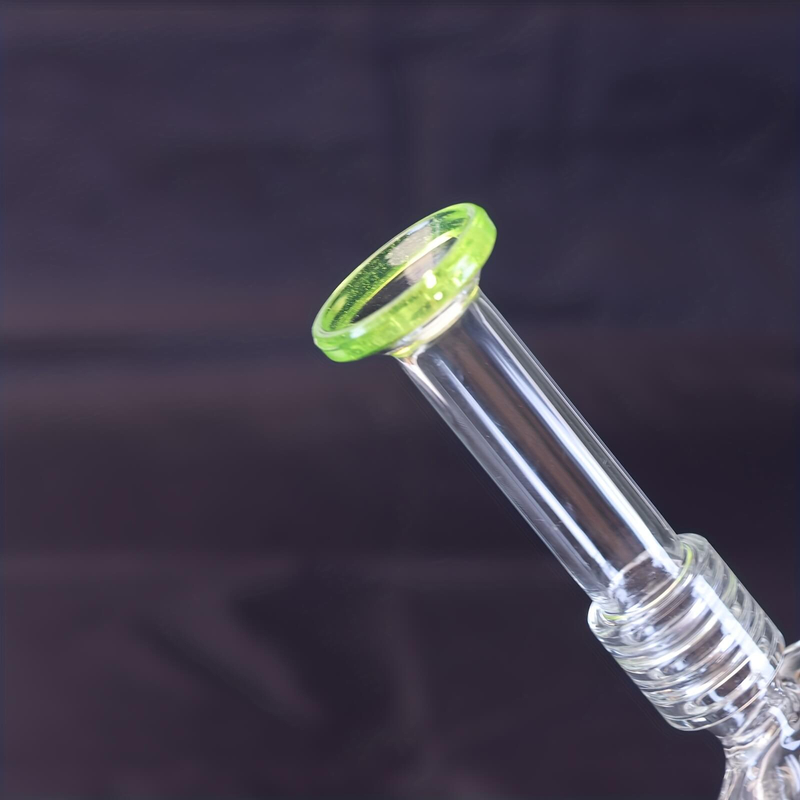 Tall 19.5" Multi-layer Filter Thickened Gear Shaped Base High Borosilicate Glass Bong with 19 Female Joint 6