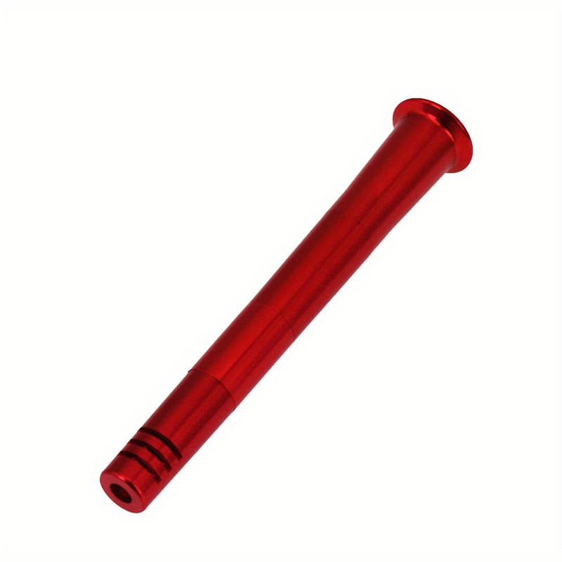 Multi Function Variable Length 19 Female Transfer 14 Female Joint Unbreakable 6 Cross Cutter Filtration Aluminum CNC Down Stem For Glass Bongs