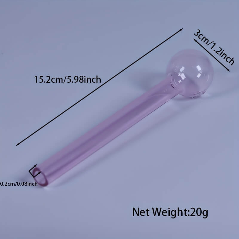 5 Pieces Per Pack Colorful 6 Inches Spherical Borosilicate Smoking Glass Oil Burners With Outdoor Shock Proof And Drop Proof Portable Plastic Box 