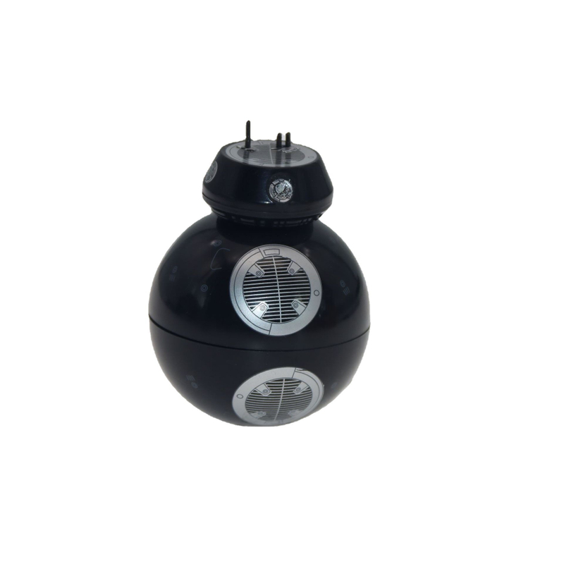 Tall 2.87 Inches 3 layers Diamond Shaped Teeth Star Wars White Robot Shaped Zinc Alloy Herb Grinders