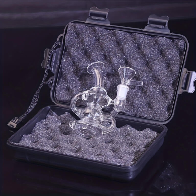 Classic Mini Recycle Glass Water Pipe