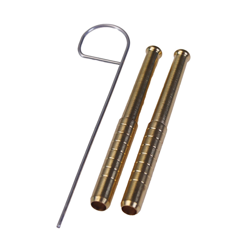 3" Heavy Duty Brass Smoking One Hitters For Dugout