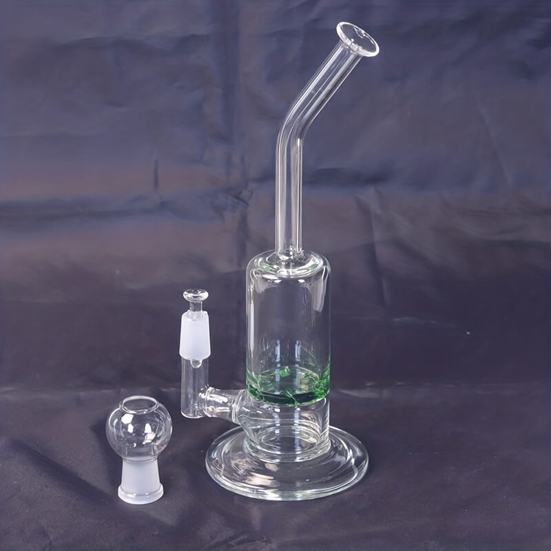 Tall 19.5" Multi-layer Filter Thickened Gear Shaped Base High Borosilicate Glass Bong with 19 Female Joint 5