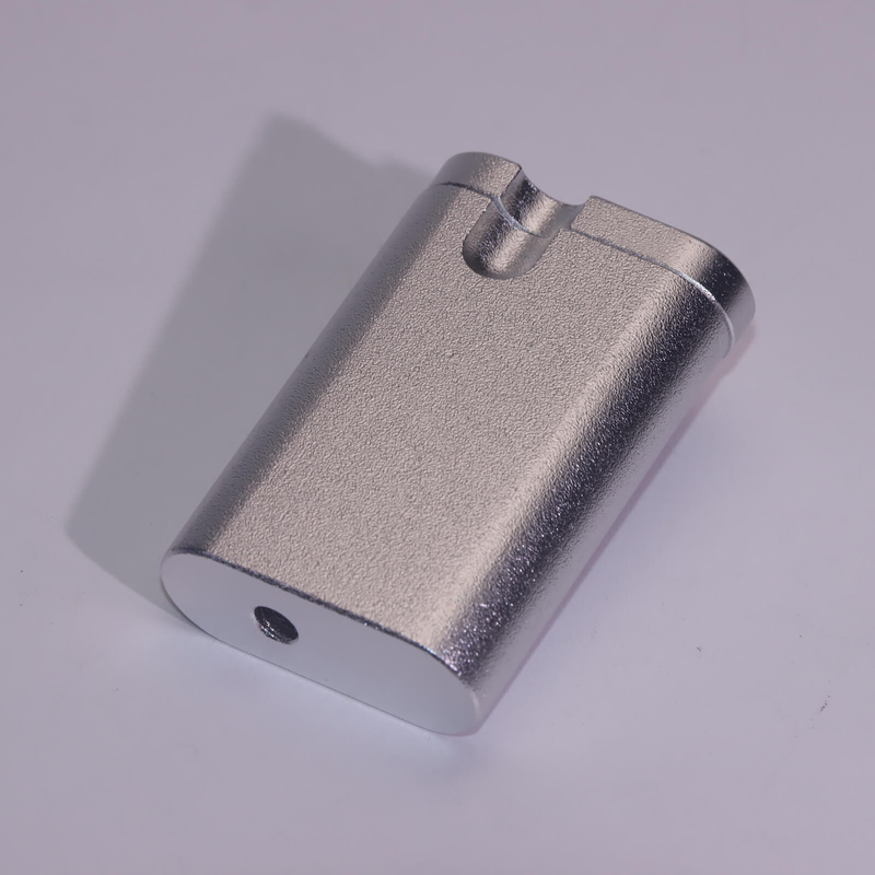 3 Inches Pull Type Universal Screw Top 2" cigarette Shaped Smoking Bat Matte Alumium CNC Dugouts