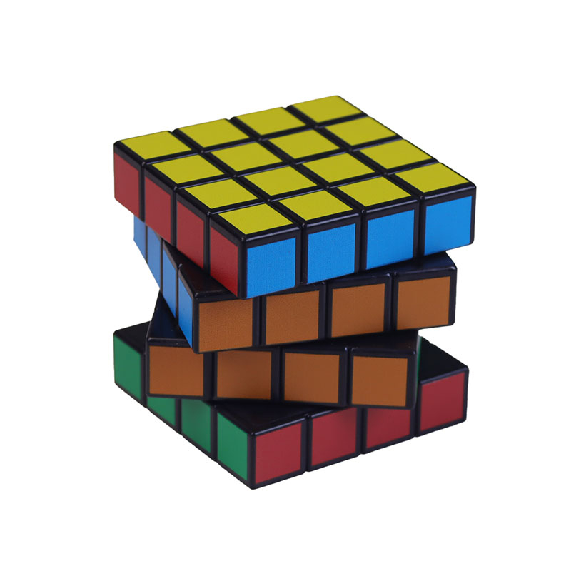 58MM 3 Parts Magic Toy Metal Teeth Rubik's Cube Shaped Herb Grinders