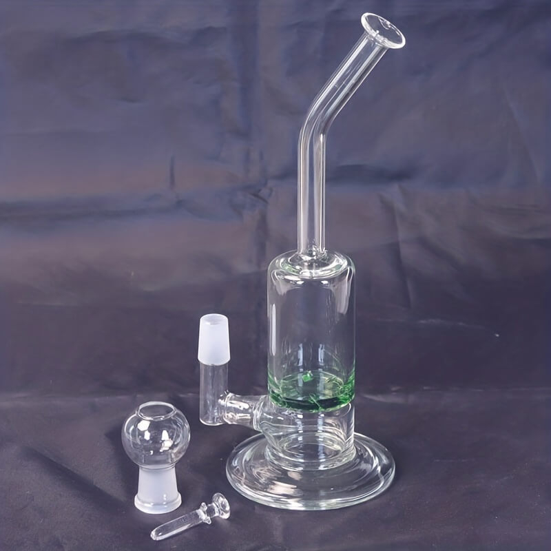 Tall 19.5" Multi-layer Filter Thickened Gear Shaped Base High Borosilicate Glass Bong with 19 Female Joint 5