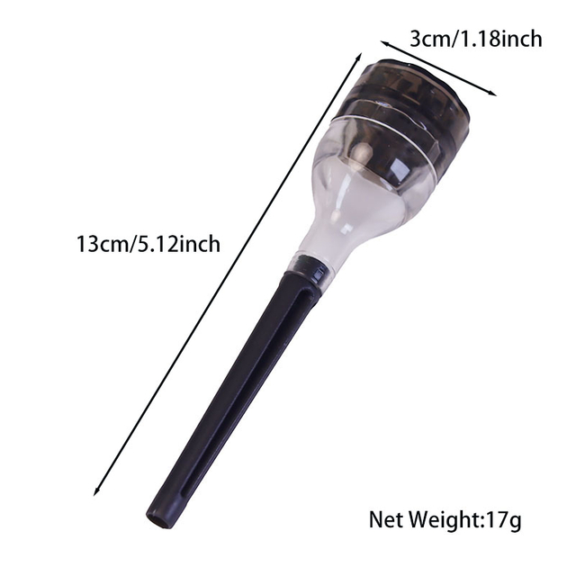 4 Pieces Funnel Shaped Pyramid Teeth Plastic Herb Grinders With Rod