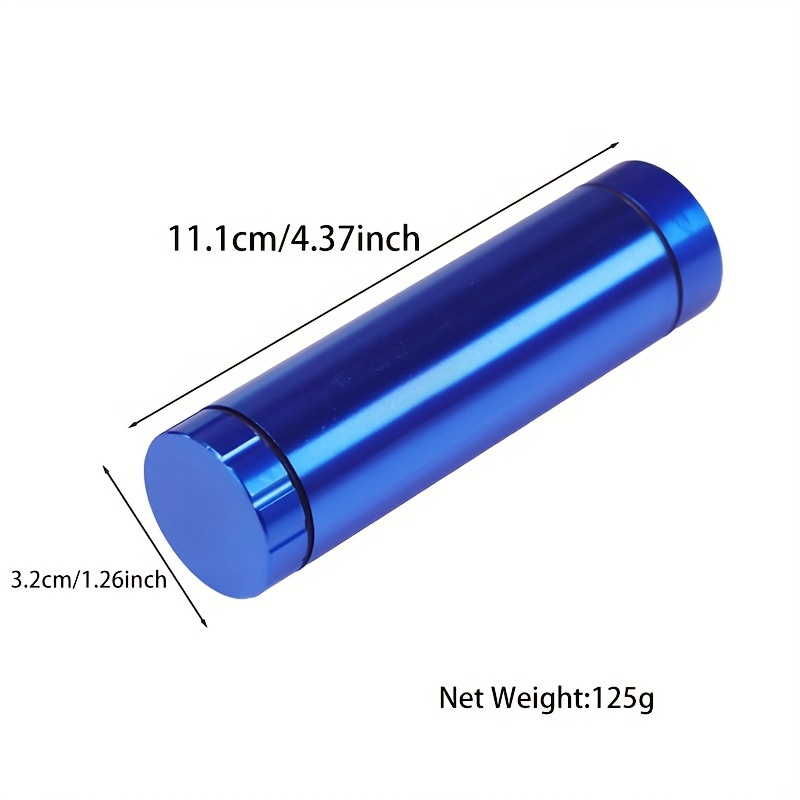 Innovation Cylindrical Aluminum CNC All In One E Herb Grinder With Aluminum Bat And Steel Poker