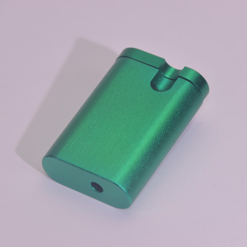3 Inches Pull Type Universal Screw Top 2" cigarette Shaped Smoking Bat Matte Alumium CNC Dugouts