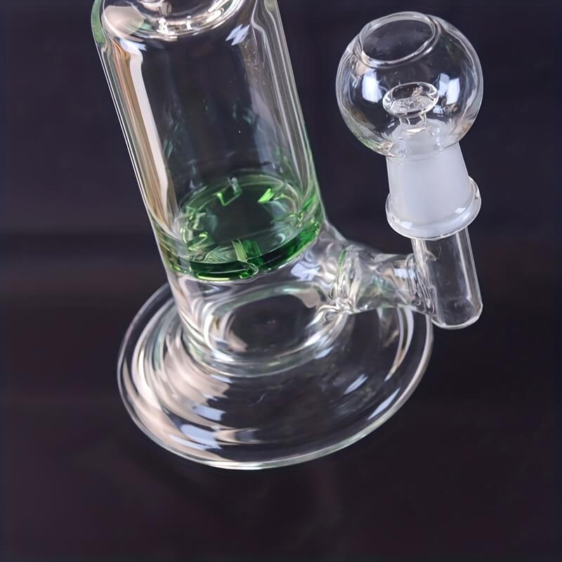 Tall 19.5" Multi-layer Filter Thickened Gear Shaped Base High Borosilicate Glass Bong with 19 Female Joint 5