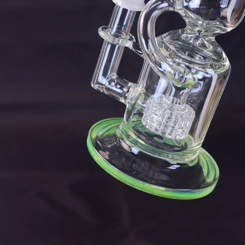 Tall 19.5" Multi-layer Filter Thickened Gear Shaped Base High Borosilicate Glass Bong with 19 Female Joint 6
