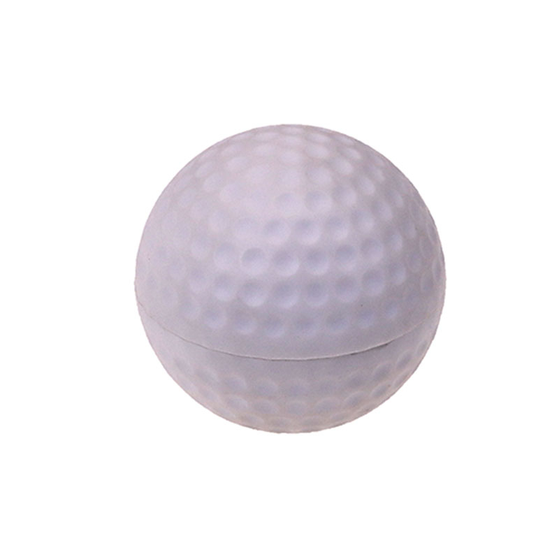 White Color 2.1 Inches 3 layers Square Teeth Golf Ball Shaped Herb Grinders