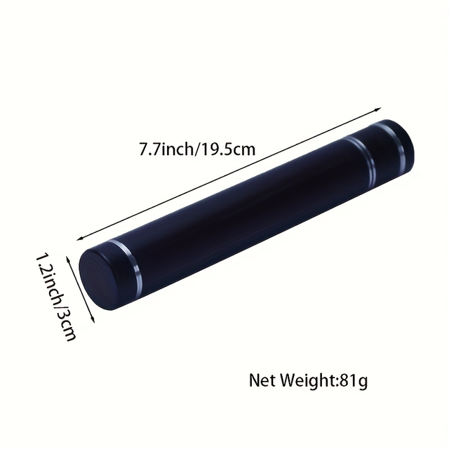 Round Head Tall 7 inches 2 Parts Mixed Color Knurled Aluminum CNC Cigar Humidor Cases