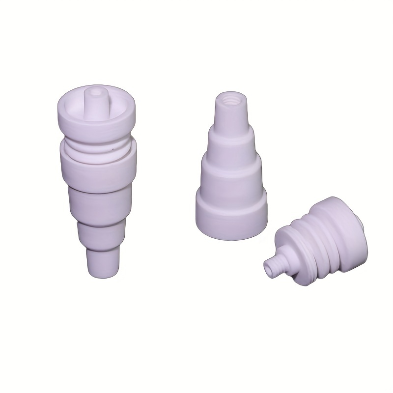 6 In 1 High Temperature Resistance 10 And 14 And 19 Male Female Universal Creamic Nail For Standard Mouth Glass Joint