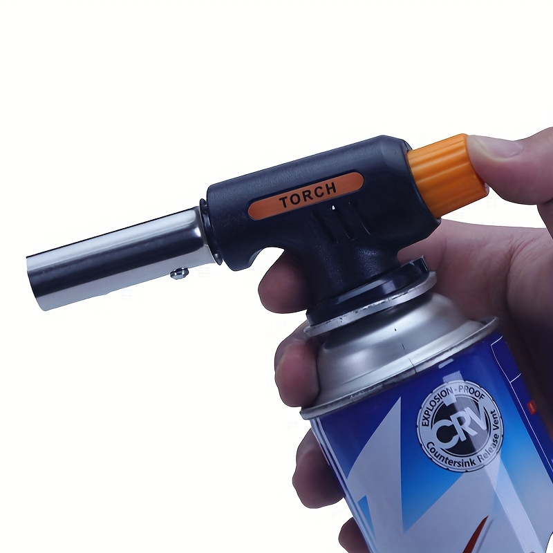 Blister Multi Purpose Torch Piezo Ignition Adjustable Flame Torch Head For Lighting BBQ's And Thawing Frozen Water Pipes