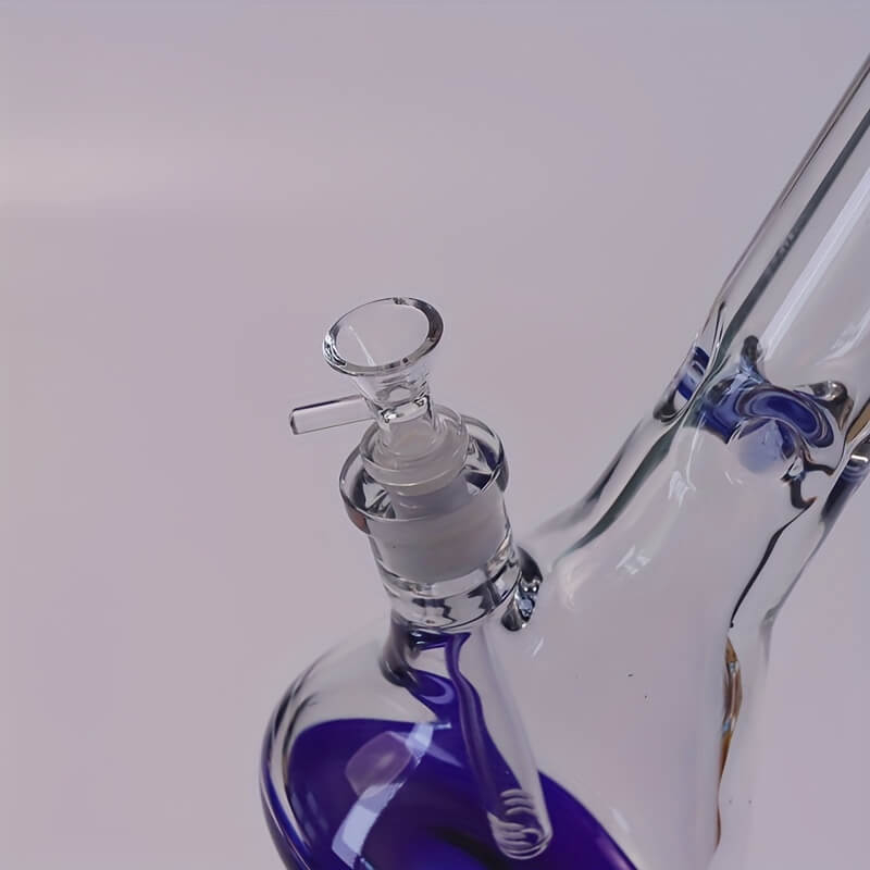 Tall 19.5" Multi-layer Filter Thickened Gear Shaped Base High Borosilicate Glass Bong with 19 Female Joint 12