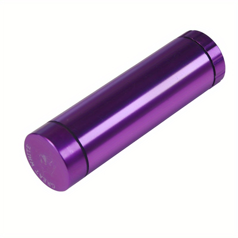 Innovation Cylindrical Aluminum CNC All In One E Herb Grinder With Aluminum Bat And Steel Poker