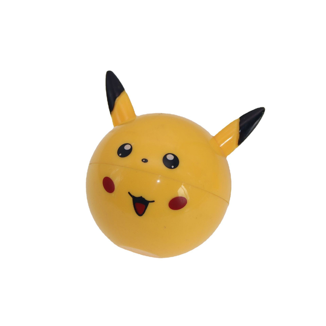 Tall 2.4" Cartoon Pokemon Pikachu Shaped 3 Parts Zinc Teeth Herb Grinder