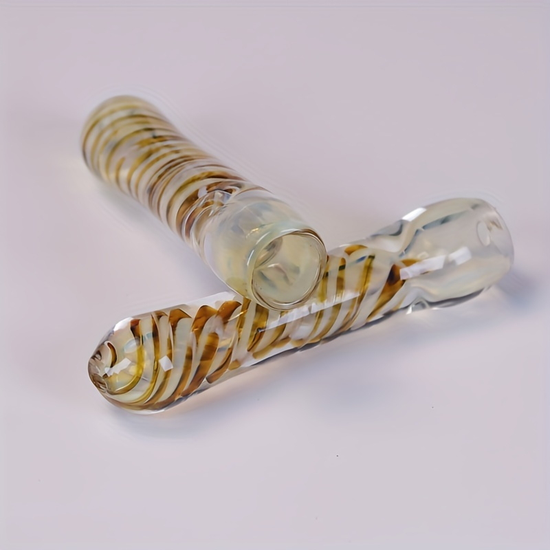 Outdoor Anti Shock and Anti Drop Plastic Box 3.6 Inches Inside Pyrex Glass Smoking Chillum