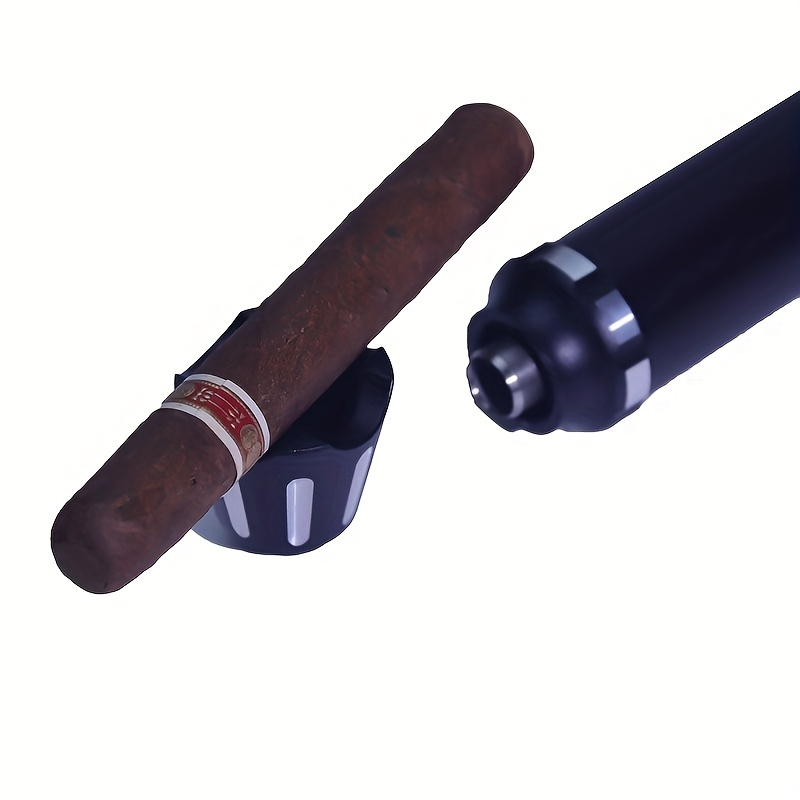 Inside Diameter 1.02 Inches Multi Functional 3 In 1 Cigar Holder Cigar Opener Cigar Humidifier Tube All In One Aluminum CNC Matte Machine
