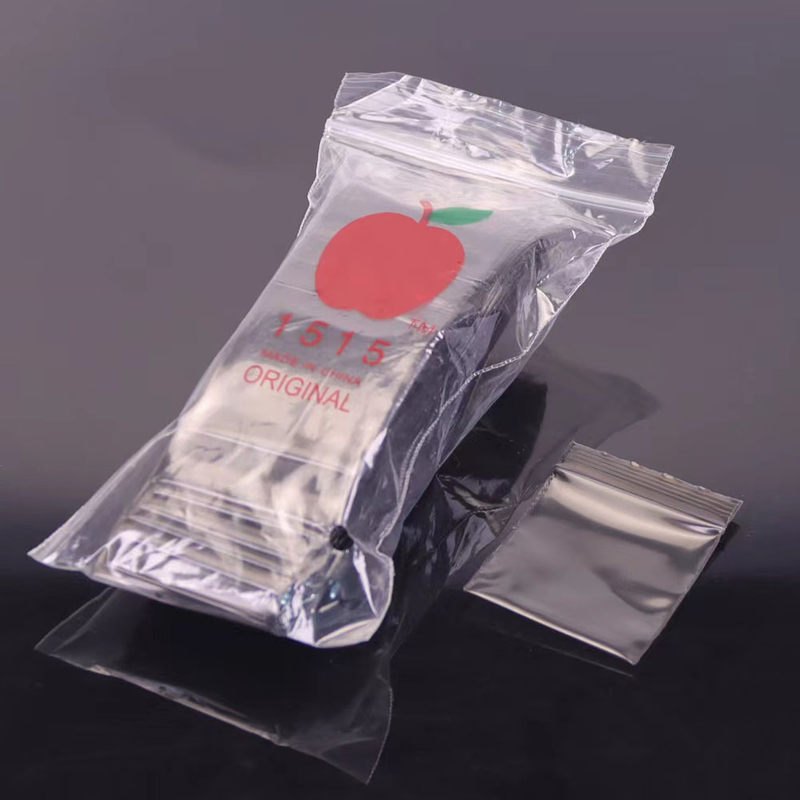 1 Pack Of 100 Pieces Color 1515# Mini Ziplock 2 MIL Plastic Reclosable Bag