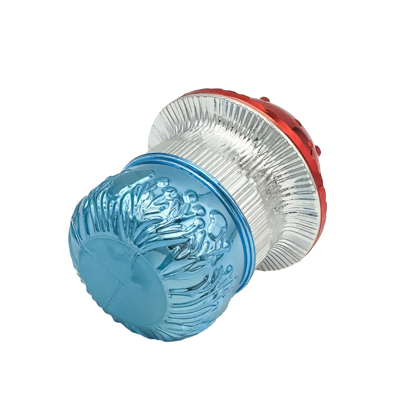 3 Parts Colorful Mushroom Shaped Zinc Alloy Herb Grinders