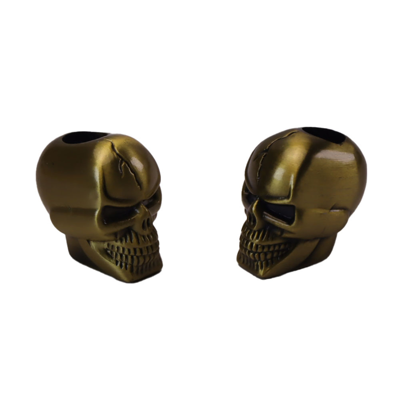 SKull Shaped Metal Extinguisher Snuffer for 8MM Cigarette