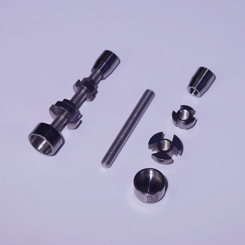 High Temperature Resistance Easily Thermal Conducting Healthy Adjustable Titanium Nail for Nectar 10/14/19 Male Standard Glass Joint