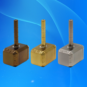 Magic Hammer Of The God Thor Shaped Herb Grinder Mjollnir Shaped Herb Grinder With Tobacco Pipe
