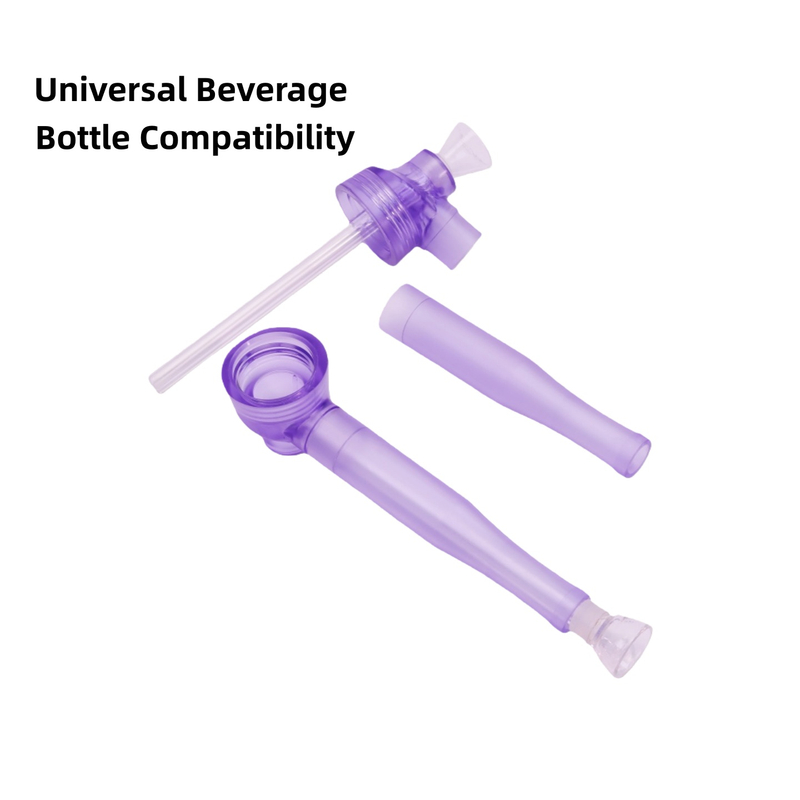 Top Puff Beverage Bottle Smoking Bowl Top Puff Leak-proof Bong Accessory Op Puff Smoking Bowl Adapter Op Puff Smooth Hit Water Pipe Adapter for Plastic Bottles Top Puff Leak-proof Smoking Bowl for Be