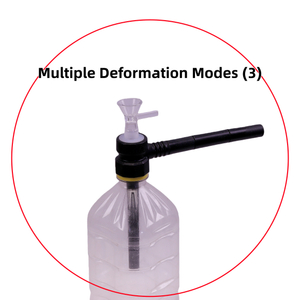 Multi-functional Water Pipe Bowl for Plastic Bottles Fit Most Beverage Bottles Smoking Adapter Portable DIY Bong Accessory for Soda/water Bottles Reusable Plastic Smoking Bowl Adapter for Smoking