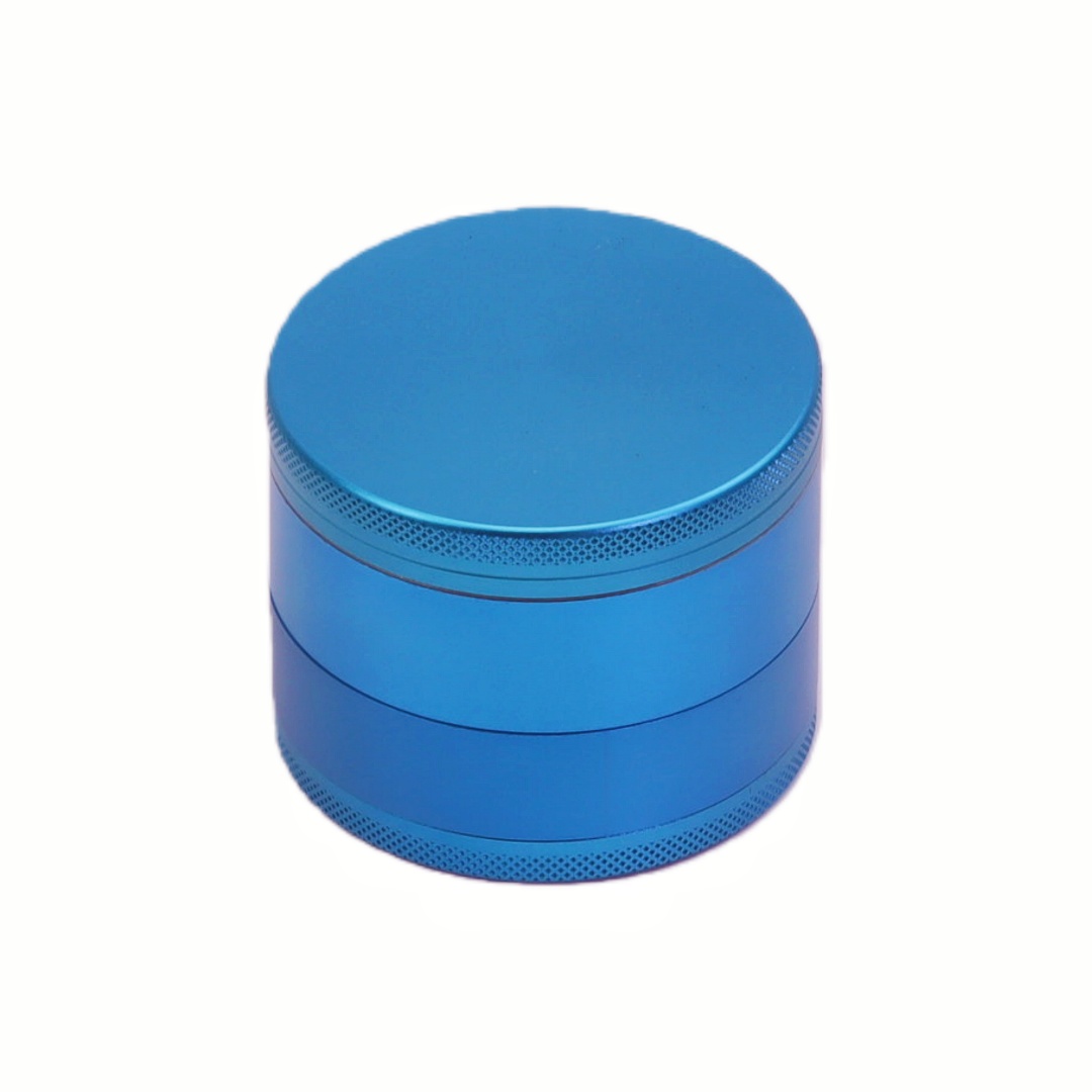 Matte Finish 4-layer Toothless Aluminum Alloy Herb Grinder New Design Toothless Tobacco Grinder with Matte Exterior 4-piece Toothless Aluminum Alloy Spice Grinder for Weed