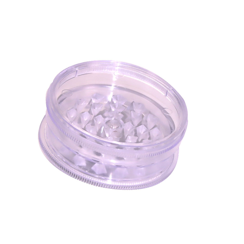 3 Parts Cheap Plastic Herb Grinder 