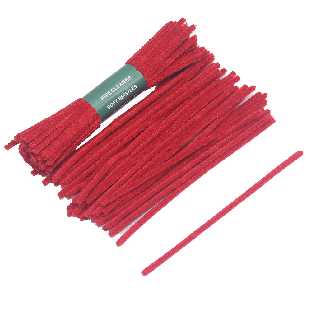 220 Count Pack of 5 Cotton Soft Bristles Pipe Cleaner 6 Inches Hard Bristle Pipe Clean for Removing Tar Bundles Pipe Cleaners Smoking Pepe Cleaner