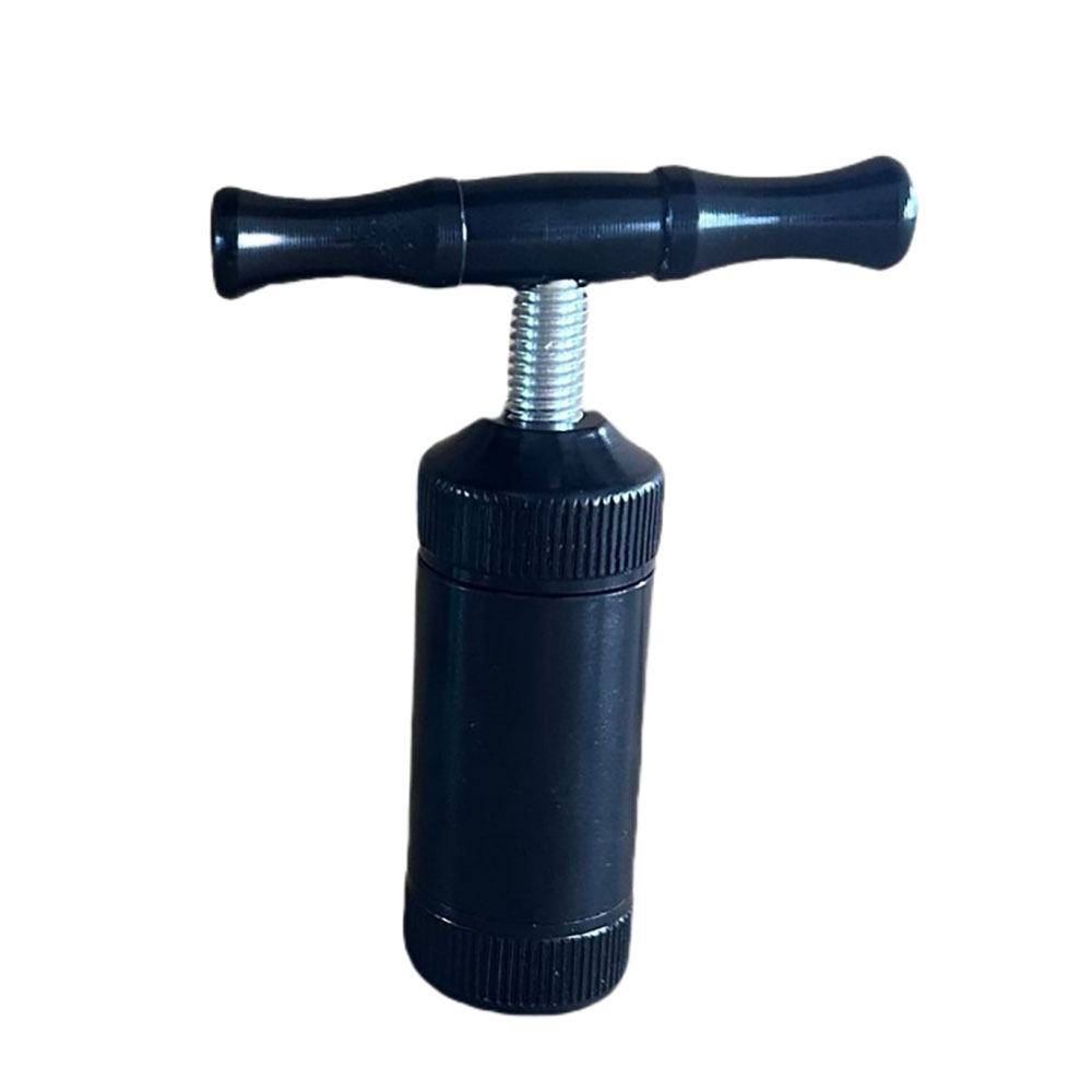 Durable Premium CNC Aluminum T Shape Pollen Press for Cannabis for Marijuana for Weeds for kief for Flower Small Pollen Press
