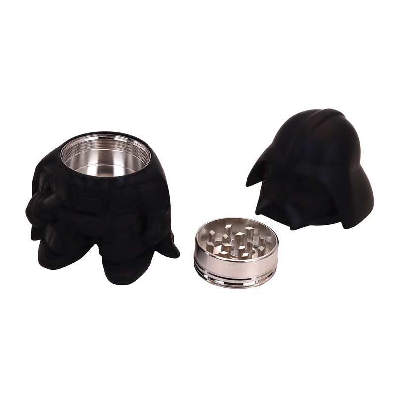 4 Parts Star War Darth Vader Shaped Herb Grinder;Marvel Animation Series Magic Herb Grinder