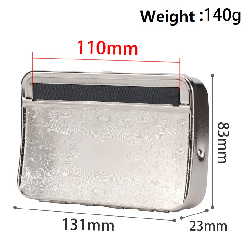 DIY Cigarette Roller Machine Cigarette Maker Rolling Machine Tobacco Roller Box for 110MM