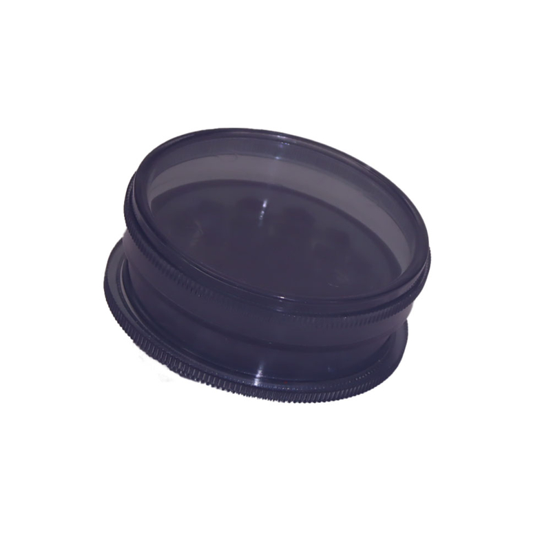 3 Parts Cheap Plastic Herb Grinder 