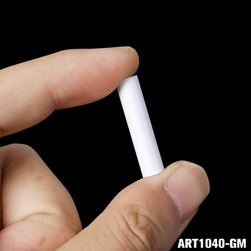 50pcs 80pcs 6MM Ceramic Activated Carbon Blank Paper Filter For Wooden Pipes In Tin Box