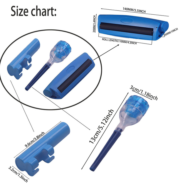 78MM Manual Tobacco Roller Maker Tobacco Rollinig Machine Manual Tobacco Injector
