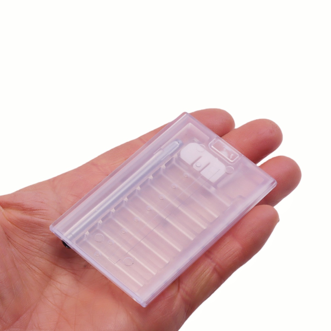 Multi-compartment BPA-Free Plastic Snuff Box Set Small Plastic Snuff Box with Multiple Dividers Reusable Plastic Snuff Storage Set Colorful Multi-grid Plastic Snuff Case Travel Snuff Set