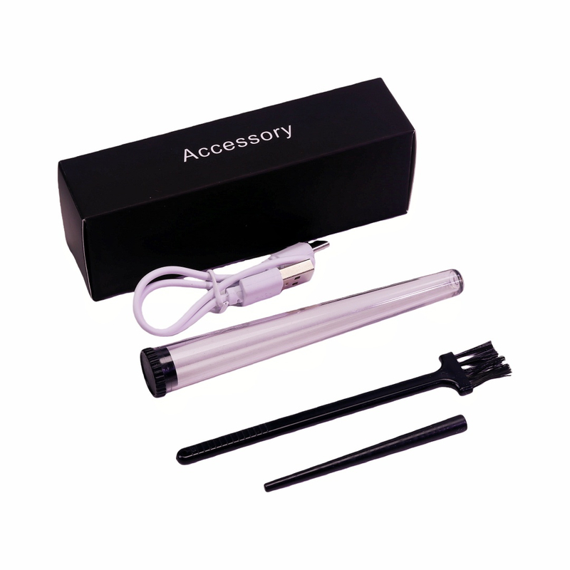 Walkie-Talkie Shape Herb Grinder Top Tobacco Paper Dispenser Grinder Rechargeable LED Tobacco Grinder (Type-C) Vibrating Manual Herb Grinder Multi-Functional Tobacco Grinder with LED Light