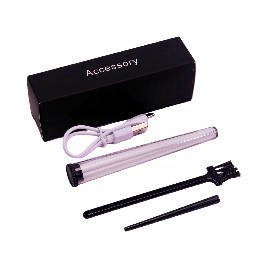 Walkie-Talkie Shape Herb Grinder Top Tobacco Paper Dispenser Grinder Rechargeable LED Tobacco Grinder (Type-C) Vibrating Manual Herb Grinder Multi-Functional Tobacco Grinder with LED Light