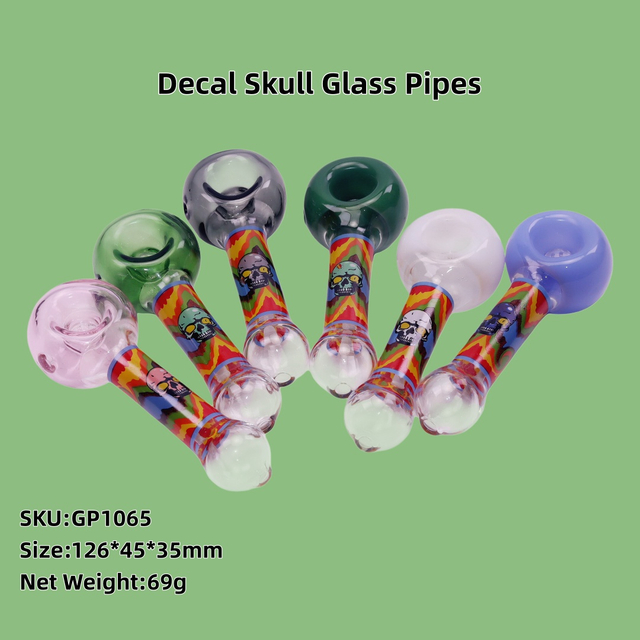 1 Pack of 4 Piece Portable Travel Smoking Glass Pipe Set Includes Glass Pipe Cookie Grinder Storage Container for Smoking Cookier Grinder Storage