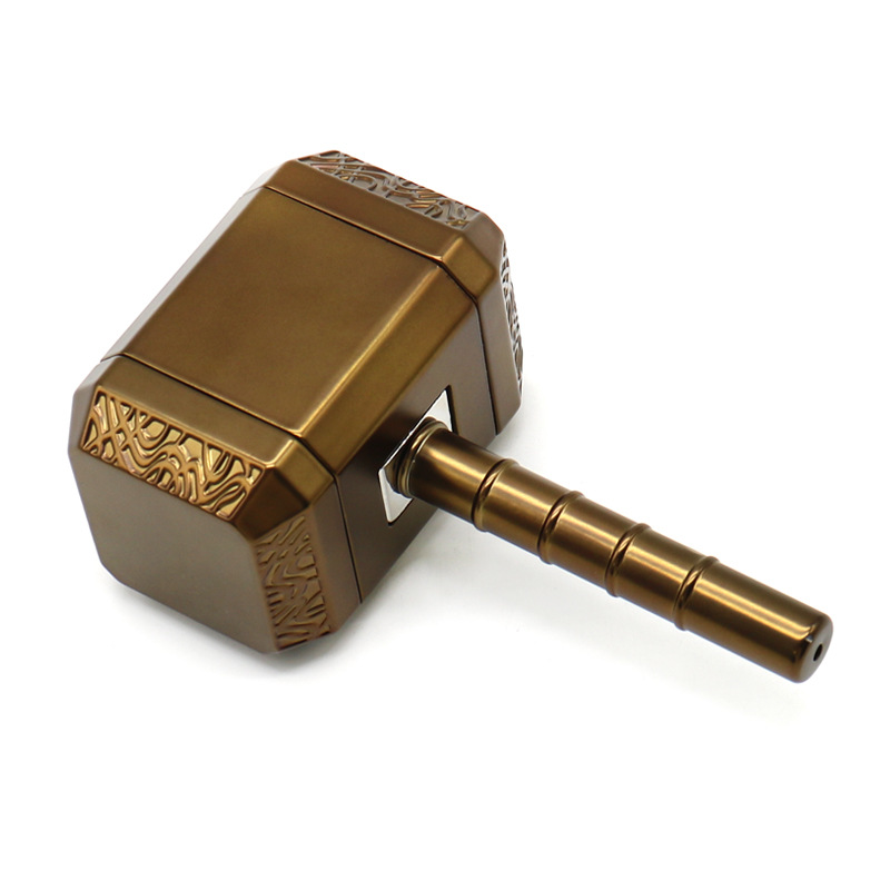 Magic Hammer Of The God Thor Shaped Herb Grinder Mjollnir Shaped Herb Grinder With Tobacco Pipe