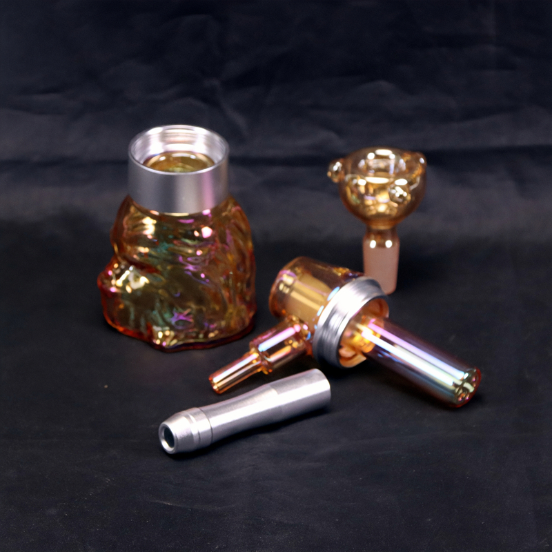Head of Lion Shaped High Quality Hand Glass Pipes