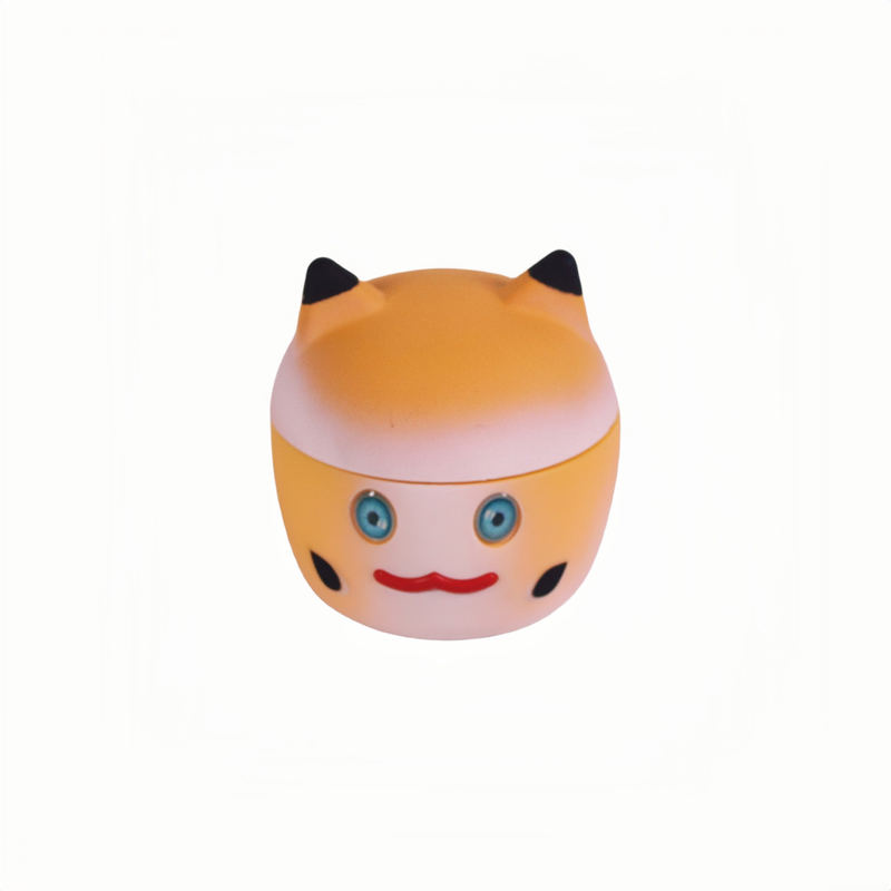 Big Chamber Kitten Head Shaped 4 Parts Herb Grinders;Hello Kitty Tobacco Grinder;Pussy Spice Grinder